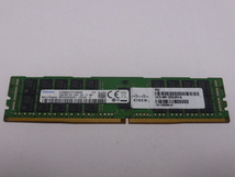 メモリ サーバーパソコン用 1.20V Samsung PC4-19200T(DDR4-2400T)ECC Registered 32GB M393A4K40CB1-CRC4Q 起動確認済です_画像1