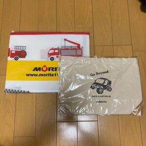 トートバッグ&レジャーシート　モリタ　MORITA 消防車