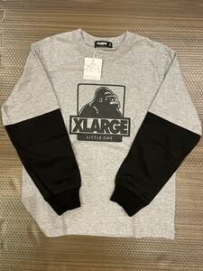 X-Large 長袖Tシャツ 130 新品　未使用　タグ付き　