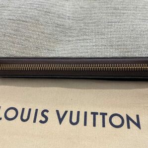 【LOUIS VUITTON】ルイヴィトン 長財布 ラウンドファスナー ポルトフォイユ・クレマンス ダミエ N60534の画像3
