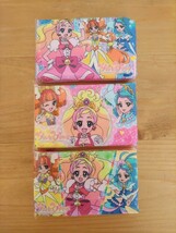 未使用品★即決 プリンセスプリキュア ポケットティッシュ ３個セット_画像1