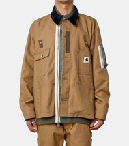 新品 size2 23AW sacai × Carhartt WIP Canvas x MA-1 Jacket Michigan ジャケット ブルゾン サカイ カーハート ワークジャケット_画像9