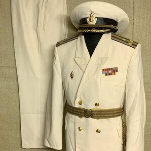 希少品 ソ連軍 M69 海軍 技術大佐 夏季用 礼服セット ソ連海軍 ソビエト軍 ロシア軍 パレード服 礼装 サマー セレモニー ドレス 儀仗服の画像1