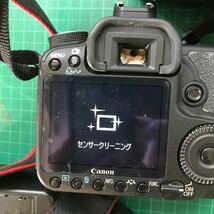 Canon DS126211とEOS D60 デジタル一眼レフカメラ 2台 ボディ バッテリー 充電器 セット 動作品_画像6