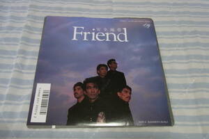 ファン垂涎のアイテム： 安全地帯　Friend　シングルレコード　