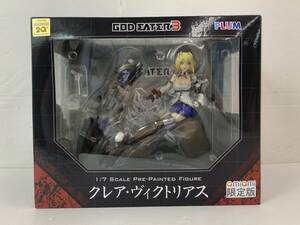 (21520)〇 GOD EATER 3 クレア・ヴィクトリアス 1/7 フィギュア あみあみ限定版 [PLUM] 現状品