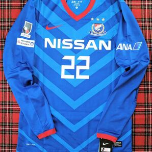 新品未使用品 NIKE【横浜F・マリノス】2011（H）長袖ユニフォーム＃22 中澤祐二