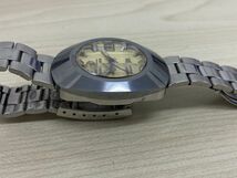 F738-T20-174◎ RADO ラドー DIASTAR ダイアスター デイト ゴールド文字盤 レディース 自動巻き時計 不動 ⑤_画像4