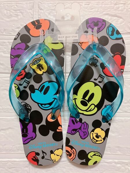 新品 未使用 ディズニー ビーチサンダル ディズニーリゾート