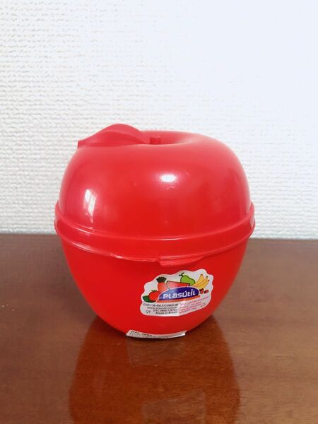 【未使用品】アップルホルダー 弁当箱 サラダ入れ 容器 タッパー キッチン 容器