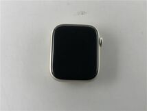 Series8[45mm GPS]アルミニウム スターライト Apple Watch MNP…_画像4