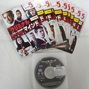 送料無料　レンタル落ち中古DVD　クリミナル・マインド　シーズン5　全11巻セット