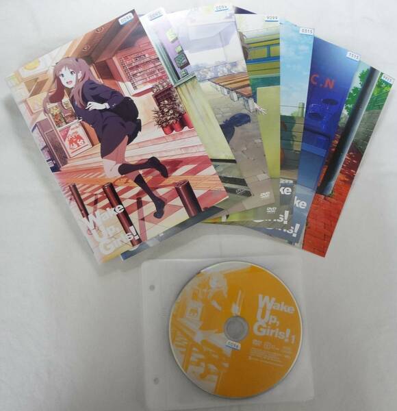 送料無料　レンタル落ち中古DVD　Wake Up,Girls!　＆劇場版 七人のアイドル　全7巻セット