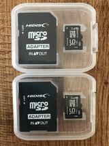 microSDカード 16GB［2枚セット] (SDカードとしても使用可能!)_画像1