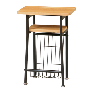 サイドテーブル 収納棚 本棚 ソファサイド ベッドサイド 机 収納 木製 カフェテーブル KOE-8861
