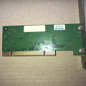 [ジャンク][簡易チェックのみ] RATOC REX-PCI15S SiI3512 SATA PCI ホットプラグ ツール ( ホットスワップ ？） の画像6