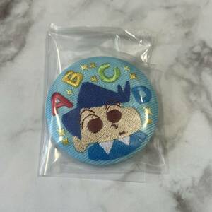 CAN BADGE COLLECTION クレヨンしんちゃん 缶バッジコレクション 缶バッジ 刺繍缶バッジ 風間くん