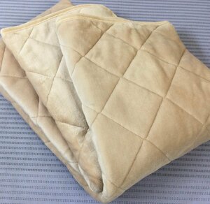 * with translation * warm * mattress pad * single size *100Ⅹ205.* laundry OK!!* beige group 