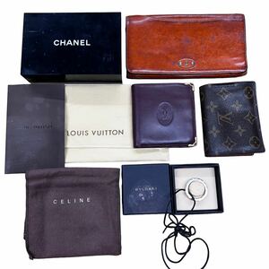 【引取大歓迎!!!】CHANEL非売品/Cartier長財布/Celine財布/Louis Vuittonパスケース/BVLGARIペンダントトップ/◎ジャンク Ｆ☆☆☆