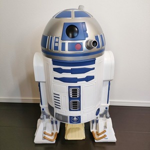 レア R2-D2 スターウォーズ ダストボックス ゴミ箱 ごみ箱 ペダル式 開閉式 アンティーク レトロ STAR WARS 