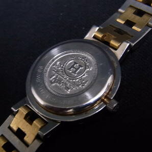 エルメス HERMS クリッパー レディース時計 USED 腕周り約15.5ｃｍ 電池/パッキン交換済みの画像4
