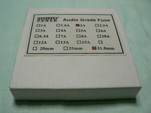 アイソクリーン　ヒューズ　２A/31.8mm 　未開封品