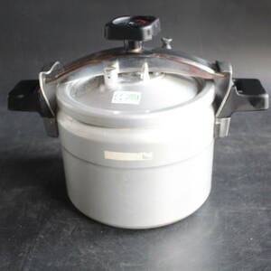 RIKEN..21cm depth 17cm Speed cooking home use pressure pan pressure cooker two-handled pot cookware SG Mark -ply . attaching 