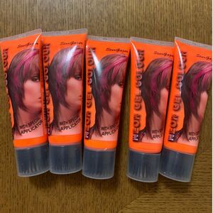 スターゲイザー ネオンジェルカラー UVオレンジ50ml ５本セット