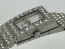 Dolce & Gabbana ドルチェ＆ガッバーナ　本物　ギラギラブレスレット型　レディース腕時計　稼働品_画像8
