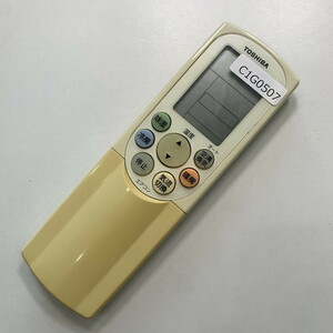 C1G507 【送料１８５円】エアコン リモコン / TOSHIBA 東芝 WH-F2B 動作確認済み★即発送★