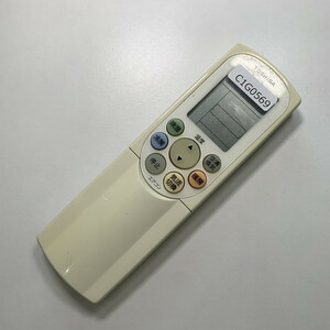 C1G569 【送料１８５円】エアコン リモコン / TOSHIBA 東芝 WH-F1S 動作確認済み★即発送★