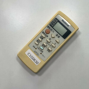 C1G630 【送料１８５円】エアコン リモコン / National ナショナル A75C2200N213 動作確認済み★即発送★