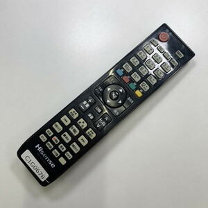 C1G678 【送料１８５円】 TV リモコン / ハイセンス Hisense EN-32954HS 動作確認済み★即発送★ テレビ