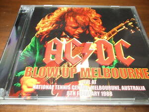 AC/DC《 Blow Up Melbourne Soundboard Recording 》★ライブ２枚組