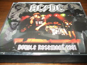 AC/DC《 Double Rosemont 1981 》★ライブ3枚組