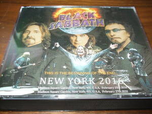 Black Sabbath《 New York 2016 》★ライブ4枚組