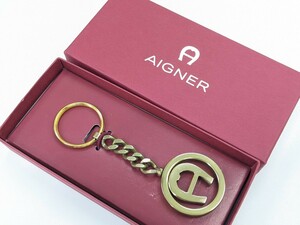 ☆AIGMER アイグナー　キーホルダー　箱付き