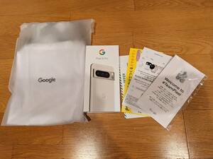 【新品未使用】Google Pixel 8 Pro 256GB Porcelain【ノベルティ付き】