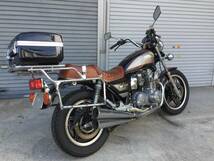 昭和５６年 CB７５０カスタムエクスクルーシブ書類、 鍵付きパニアケースでツーリングに大活躍です。_画像3