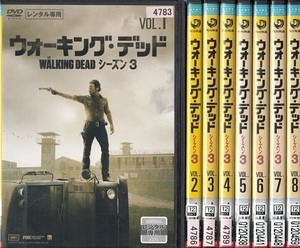 【中古】《バーゲンセール》ウォーキング・デッド シーズン3 全8巻セット s22721 j54【レンタル専用DVD】