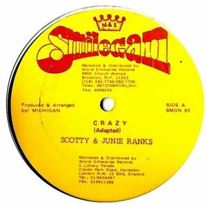 Scotty & Junie Ranks / Chicken Chest - Crazy / Fire Fire G445