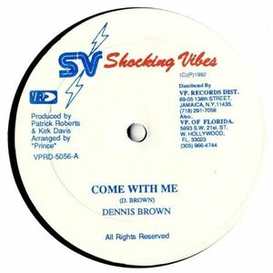 Dennis Brown / Delroy Wilson - Come With Me / Money Love G509