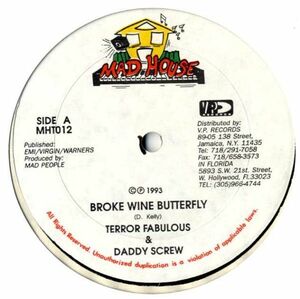 Terror Fabulous & Daddy Screw - Broke Wine Butterfly G512