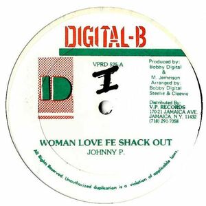 Johnny P / Robert French - Woman Love Fe Shack Out / It's You I'm Talking To G483