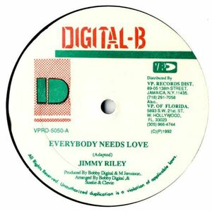 Jimmy Riley / Scotty - Everybody Needs Love / Get Throw Down G629