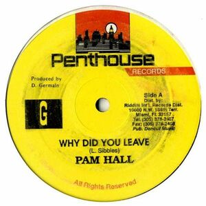 Pam Hall - Why Did You Leave G620