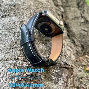 アップルウォッチレザー本革ベルト　Apple Watch 用レザーバンド　革ベルト Series 9 8 7 6 5 4 3 se1 se2