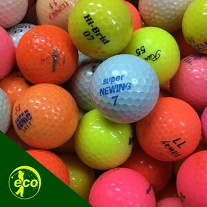 ロストボール ブランド混合 カラーボール 500個 Bランク 中古 ゴルフボール ロスト エコボール 送料無料