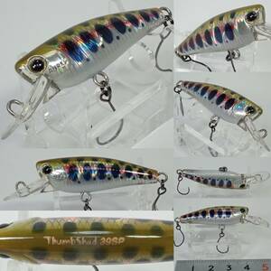 ★入手困難★希少★【未使用】サムシャッド39 2.2g マグマヤマメ/MG-53 アンレーズ/パームス/PALMS ThumbShad TS-39SP ★渓流レアミノー★