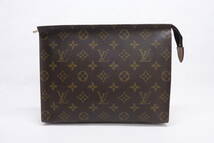 ◆現状品◆LOUIS VUITTON ルイヴィトン モノグラム 化粧ポーチ 25cm 廃番モデル_画像1